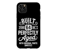 Custodia per iPhone 11 Pro Max Divertente regalo per il 64° compleanno per uomini e donne di 64 anni