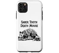 Custodia per iPhone 11 Pro Max Divertente sciabola dente morte topo sbagliato nome animale stupido scherzo