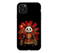 Custodia per iPhone 11 Pro Max Divertente souvenir da viaggio con panda cinese imperatore cinese