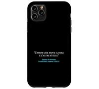 Custodia per iPhone 11 Pro Max Divina Commedia Paradiso L'amor che move il sole Dante