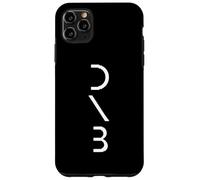 Custodia per iPhone 11 Pro Max DnB Drum and Bass Musica Minimal Rave, Neurofunk Liquid DJ
