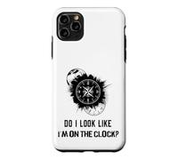 Custodia per iPhone 11 Pro Max Do I Look Like I'm On The Clock Funny Sarcastic Saying