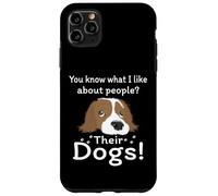 Custodia per iPhone 11 Pro Max Dog Groomer Sai cosa mi piace delle persone che amano il loro cane