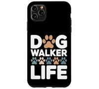 Custodia per iPhone 11 Pro Max Dog Walker Life Amante degli animali domestici