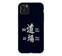 Custodia per iPhone 11 Pro Max "DOJO - Path Place" Significato giapponese Kanji Arti Marziali