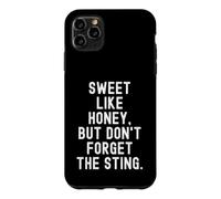 Custodia per iPhone 11 Pro Max dolce come il miele ma non dimenticare la puntura Witty