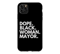 Custodia per iPhone 11 Pro Max Dope Black Woman Mayor Empowered Black History Month