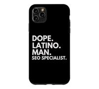 Custodia per iPhone 11 Pro Max Dope Latino Man Specialista SEO Patrimonio Latino Orgoglio ispanico