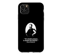 Custodia per iPhone 11 Pro Max Doppio piacere di ingannare l'ingannatore Machiavelli citazione