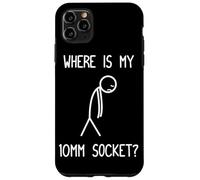 Custodia per iPhone 11 Pro Max Dov'è la mia presa da 10 mm? Car Lover Meccanico Garage Car Guy