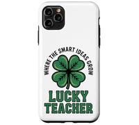 Custodia per iPhone 11 Pro Max Dove le idee intelligenti crescono fortunato insegnante