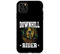 Custodia per iPhone 11 Pro Max DOWNHILL RIDER Mountain Bike Sentieri più difficili Salta e Linea