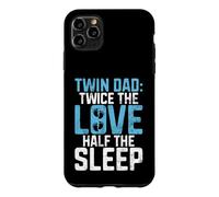 Custodia per iPhone 11 Pro Max Due volte l'amore metà del sonno Twin Dad