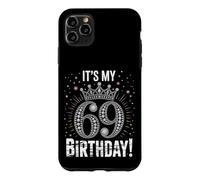 Custodia per iPhone 11 Pro Max È il mio 69° compleanno regali per uomini donne 69 anni