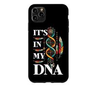 Custodia per iPhone 11 Pro Max È nel mio DNA Orgoglio indigeno della piuma dei nativi americani