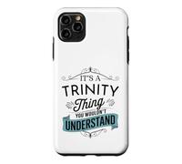 Custodia per iPhone 11 Pro Max È una cosa della trinità che non capiresti Trinità divertente