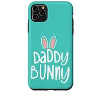 Custodia per iPhone 11 Pro Max Easter Family Matching Outfits Pastel Easter Daddy Bunny
