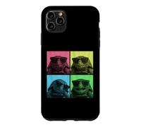 Custodia per iPhone 11 Pro Max Eastern Box Tartaruga Pop Art Divertente Turtle Lover Photo Booth