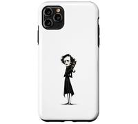 Custodia per iPhone 11 Pro Max Edgar Allan Poe Beloved Cat