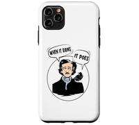 Custodia per iPhone 11 Pro Max EDGAR ALLAN POE/LETTERATURA: quando piove. It Poes