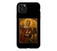 Custodia per iPhone 11 Pro Max Elegante icona cattolica di Santa Elisabetta d'Ungheria