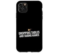 Custodia per iPhone 11 Pro Max Eliminazione di tabelle e acquisizione di nomi Database SQL Engineer