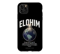 Custodia per iPhone 11 Pro Max Elohim All Things Are From Him Christian Spanish Bibbia Verse