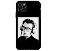 Custodia per iPhone 11 Pro Max Elvis Costello Guardando I Detectives Era 1977 Portait