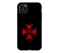 Custodia per iPhone 11 Pro Max Emblema croce cavalieri templari SIGILLUM MILITUM XPISTI