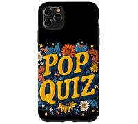 Custodia per iPhone 11 Pro Max Emblema Quiz Pop Fiorito