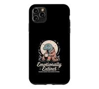 Custodia per iPhone 11 Pro Max Emotivamente estinto per favore abbassa le tue aspettative Dino