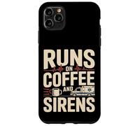 Custodia per iPhone 11 Pro Max EMS paramedico corre sul caffè e sull'umorismo delle sirene