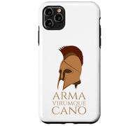 Custodia per iPhone 11 Pro Max Eneide - Mitologia romana - Arma Virumque - Latino classico