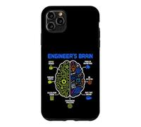 Custodia per iPhone 11 Pro Max Engineer's Brain Funny Engineering Humor Problem Solver