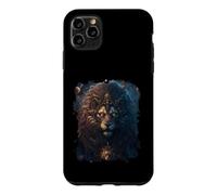 Custodia per iPhone 11 Pro Max Epico Leone il segno zodiacale della forza