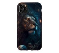 Custodia per iPhone 11 Pro Max Epico Leone il segno zodiacale della forza