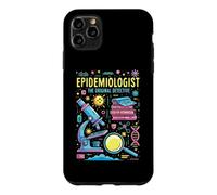 Custodia per iPhone 11 Pro Max Epidemiologo Lavoro Professione Occupazione Epidemiologia