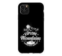 Custodia per iPhone 11 Pro Max Esplora le montagne L'avventura ti aspetta