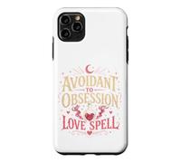 Custodia per iPhone 11 Pro Max evitante di ossessione incantesimo d'amore scherzo divertente