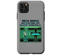 Custodia per iPhone 11 Pro Max Expecting Dad Gamer New Boss Sleep Schedule