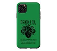 Custodia per iPhone 11 Pro Max Ezechiele 36:26 Scrittura Cuore Anatomico Fede Cristiana