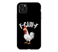 Custodia per iPhone 11 Pro Max F-Caw-F Funny Chicken Hilarious Rooster Meme Graphic Tee