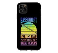 Custodia per iPhone 11 Pro Max Fagotto Ho bagnato la mia canna con lacrime di suonatori di ottone