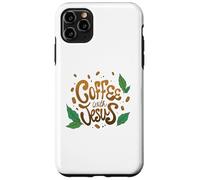 Custodia per iPhone 11 Pro Max Faithful Coffee Devotion with My Savior