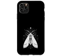 Custodia per iPhone 11 Pro Max Falena Luna Geometria Sacra Arte Mistica
