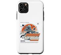 Custodia per iPhone 11 Pro Max Fantascienza Space Invasion Alien Warrior Future Battle