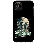 Custodia per iPhone 11 Pro Max Fantascienza Spazio Wanderer Relax Tra Le Stelle Stile Alieno