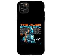 Custodia per iPhone 11 Pro Max Fantascienza The Alien Space Girl Universo Mistero E Meraviglia