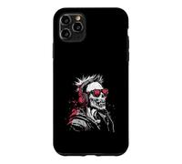 Custodia per iPhone 11 Pro Max Fantastico zombie con cuffie - Musica & Dark Humor Design