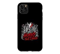 Custodia per iPhone 11 Pro Max Faraone egiziano Horus Re Di Due Terre